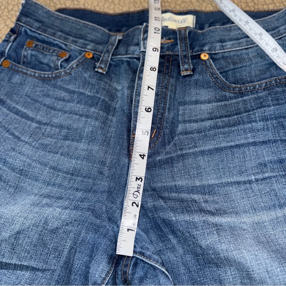 Madewell High-Rise Denim Cut Off/cuff Shorts Sz 27, 4” Inseam - Picture 11 of 12